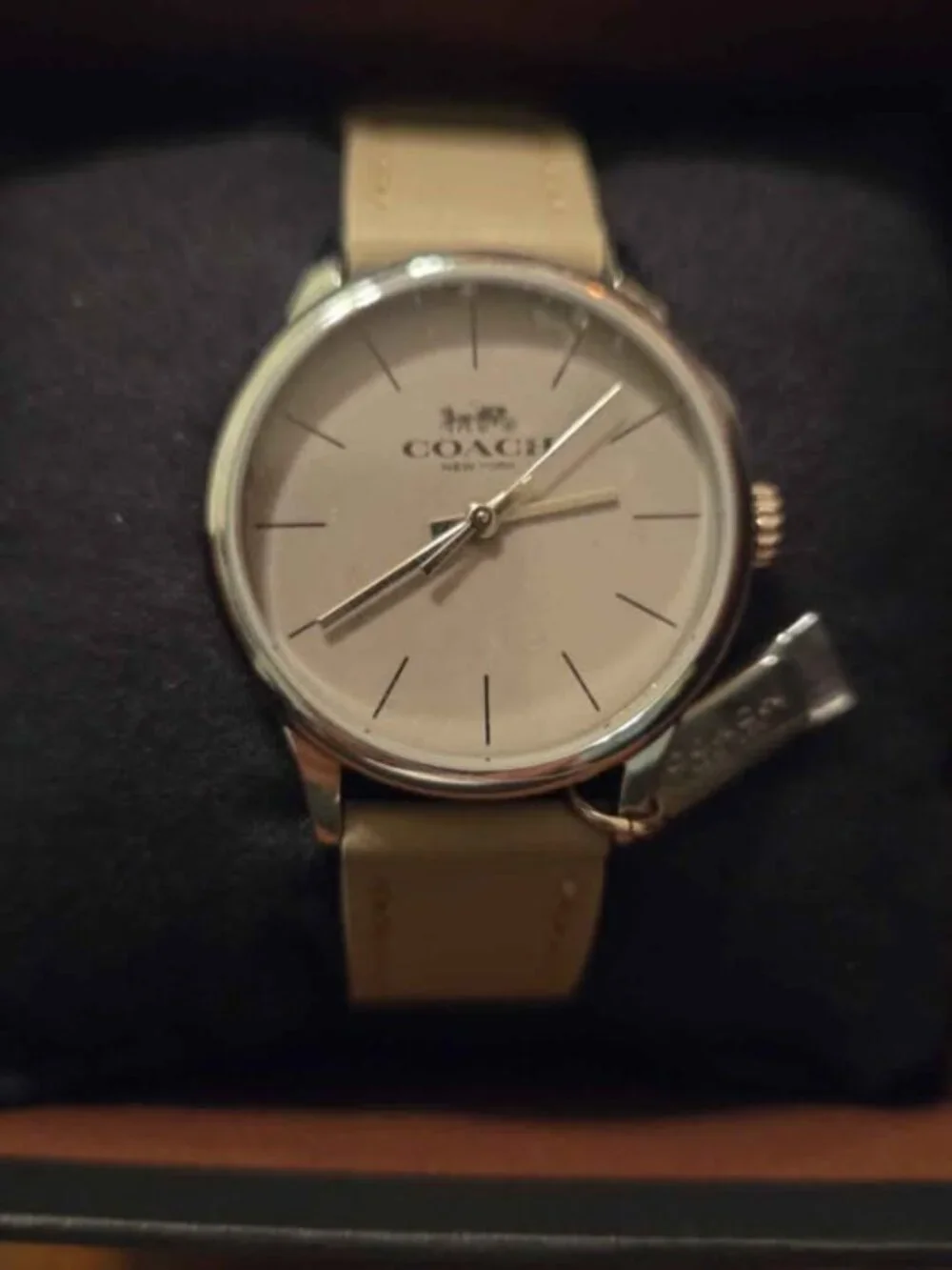 Womens Coach Gry Watch